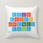 AYLINE
 MARIAH
 HERNANDEZ
 AYALA  Pillows