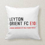 LEYTON ORIENT FC  Pillows