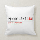 penny lane  Pillows