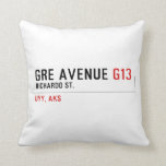 GRE AVENUE  Pillows