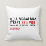 Aleia Mccalman Street  Pillows