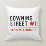 downing street  Pillows