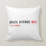 Brazil Avenue  Pillows