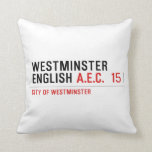 Westminster English  Pillows