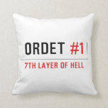 ORDET  Pillows