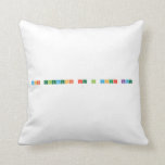 What elements are in your name? 
   Pillows
