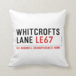 whitcrofts lane  Pillows