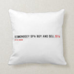 Bermondsey spa buy and sell  Pillows