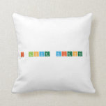 I love Science   Pillows