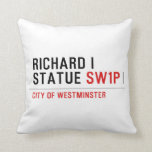 richard i statue  Pillows