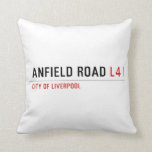 Anfield road  Pillows