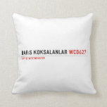 barıs köksalanlar  Pillows