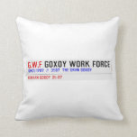 G.W.F  Pillows