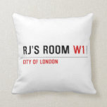 RJ’s Room  Pillows