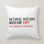 natural history museum  Pillows