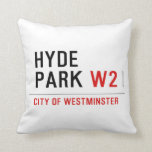 HYDE PARK  Pillows
