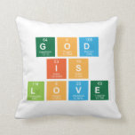 God
 is
 love  Pillows