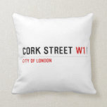 Cork Street  Pillows