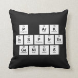 P aRK
 INSPIRES
 GENIUS  Pillows