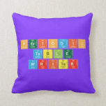 Periodic
 Table
 Writer  Pillows