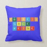 Periodic
 Table
 Writer  Pillows