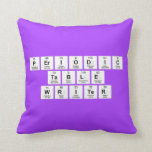 Periodic
 Table
 Writer  Pillows