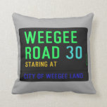 Weegee Road  Pillows