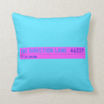 One Direction Lane   Pillows