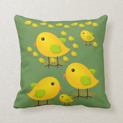 pillows Birds