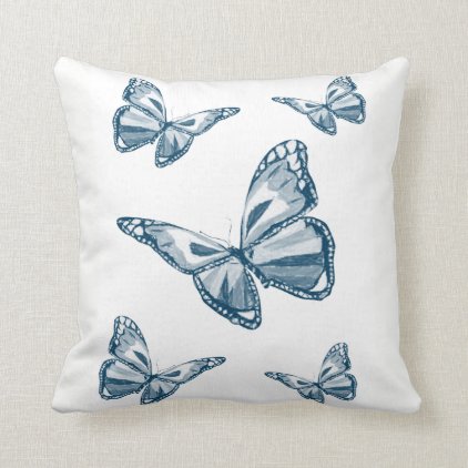 pillows butterflies