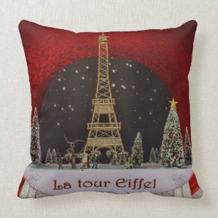 Pillows Christmas in Paris