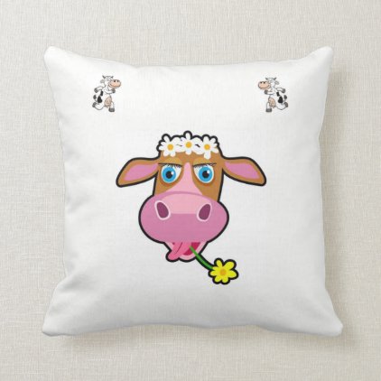 pillows cows