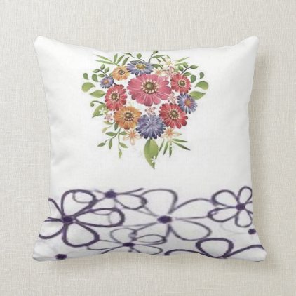 pillows floral