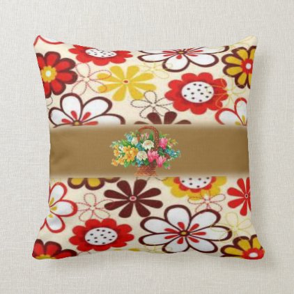 pillows floral