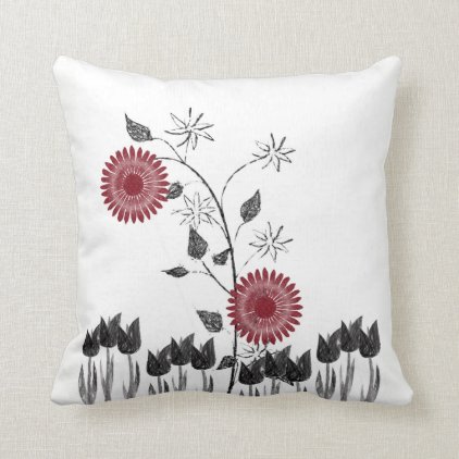 pillows floral