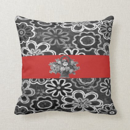 pillows floral