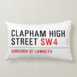 clapham high street  Pillows (Lumbar)