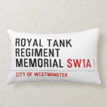 royal tank regiment memorial  Pillows (Lumbar)