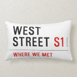 west  street  Pillows (Lumbar)