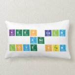 Keep calm
 And
 Love STEM  Pillows (Lumbar)