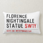 florence nightingale statue  Pillows (Lumbar)