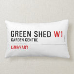 green shed  Pillows (Lumbar)