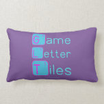 Game
 Letter
 Tiles  Pillows (Lumbar)