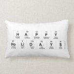 Happy
 Holidays  Pillows (Lumbar)