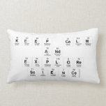 Keep Calm
  and 
 Explore
  Science  Pillows (Lumbar)