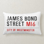 JAMES BOND STREET  Pillows (Lumbar)