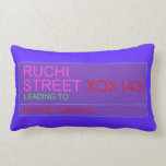 Ruchi Street  Pillows (Lumbar)