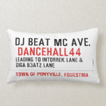 Dj Beat MC Ave.   Pillows (Lumbar)