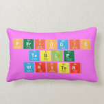Periodic
 Table
 Writer  Pillows (Lumbar)