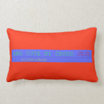 Ang cute ni crush  Pillows (Lumbar)